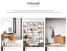 Tablet Screenshot of ethnicraft-online.com
